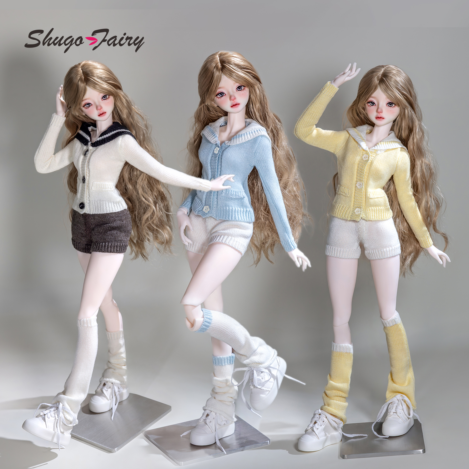 Vintage Fashion Doll - BJD Doll 1/4 Sadie E ShugaFairy
