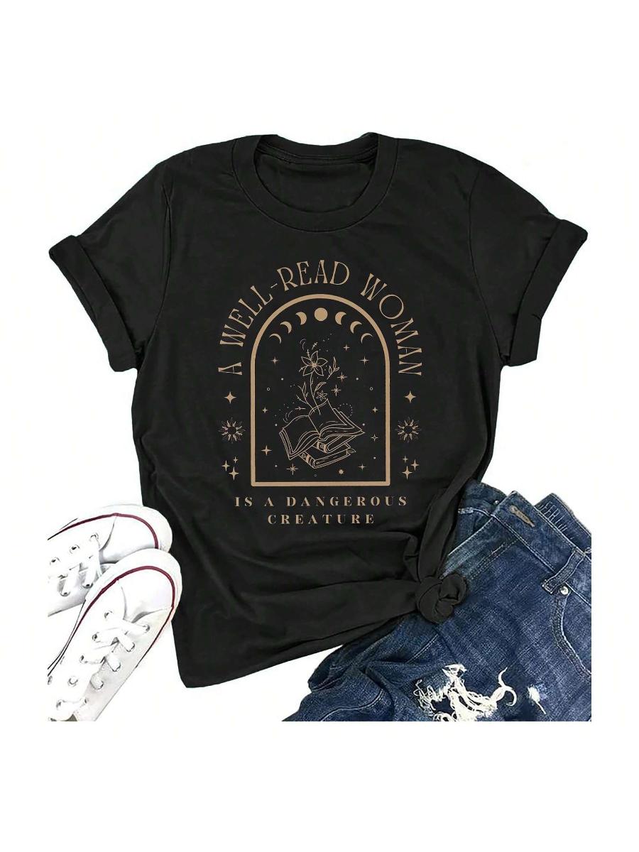 Vintage Fashion Books - A Well Read Wo T-Shirt Women