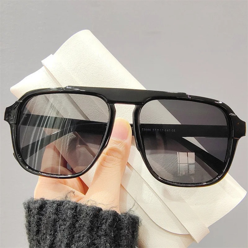 New Oversized Frame Sunglasses - Vintage Fashion Glasses avaliação e preço