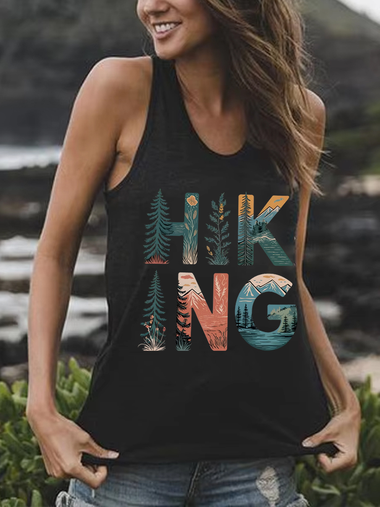 Vintage Hiking Racerback Tank  - Vintage Fashion Gen Z avaliação e preço