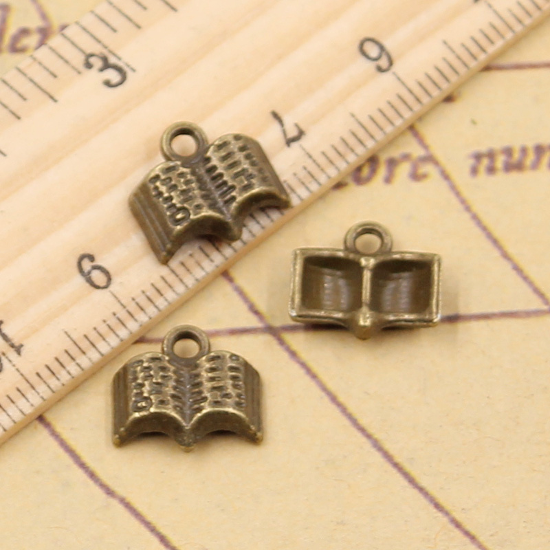20pcs Charms Open Holy Bible B - Vintage Fashion Books avaliação e preço