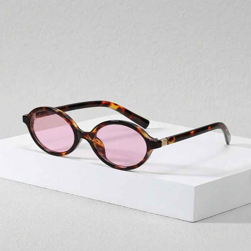 Vintage Oval Sunglasses Women  - Vintage Fashion Glasses avaliação e preço