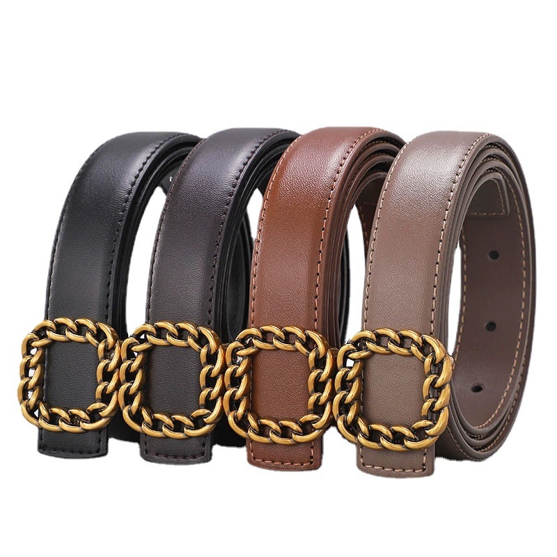Ladies' Vintage Square Buckle  - Vintage Fashion Look avaliação e preço