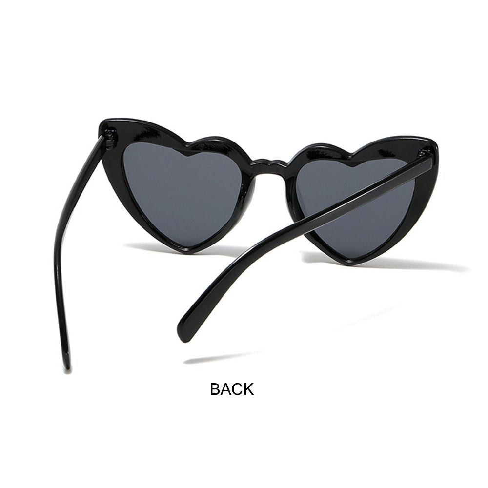 UV Protection Heart-Shaped Sun - Vintage Fashion Glasses avaliação e preço