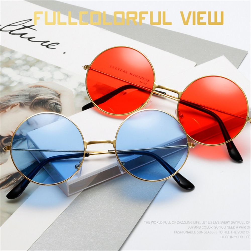 Fashion Vintage Round Sunglass - Vintage Fashion De avaliação e preço