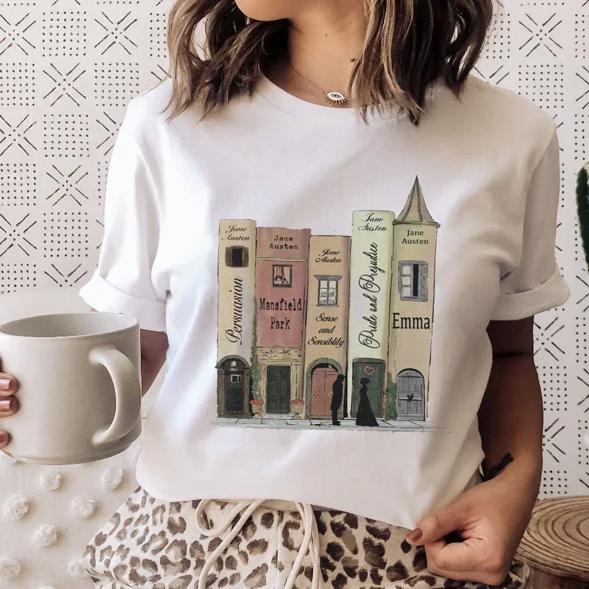 Books Cats Tarot Vintage Tee F - Vintage Fashion Books avaliação e preço