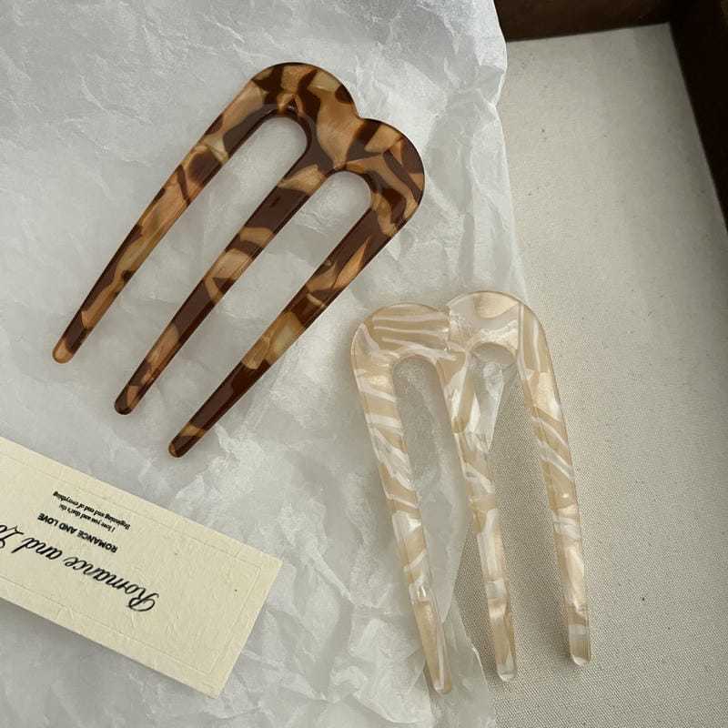 8CM French Hair Pins for Women - French Vintage Fashion avaliação e preço