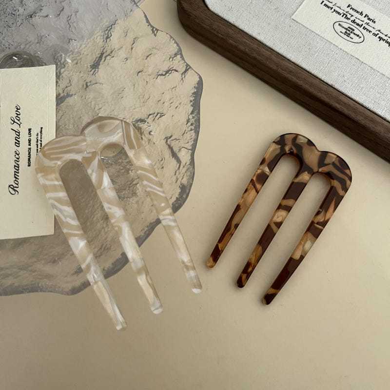 8CM French Hair Pins for Women - French Vintage Fashion avaliação e preço