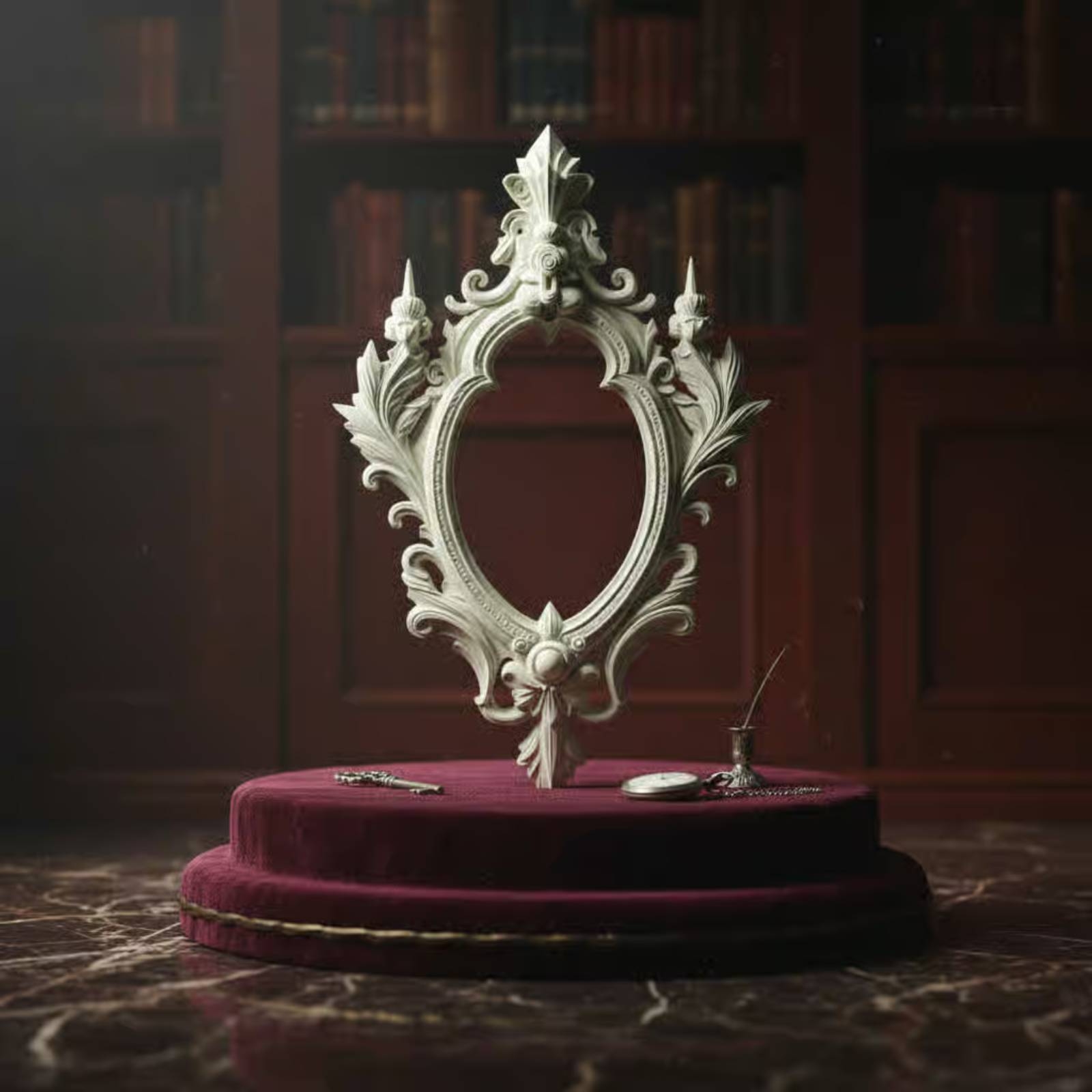 Medieval Picture Frame Scrollw - Vintage Fashion Doll avaliação e preço