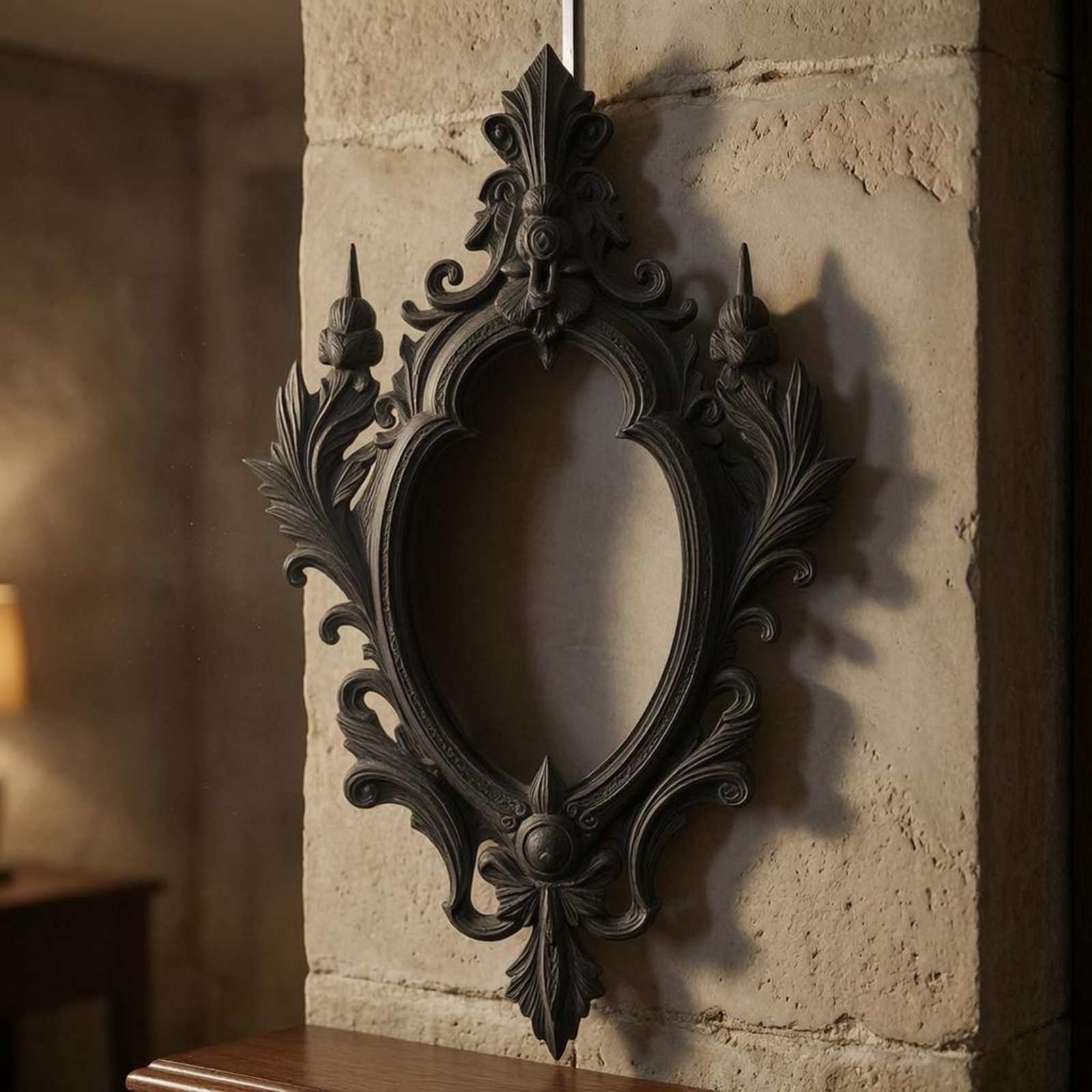 Medieval Picture Frame Scrollw - Vintage Fashion Doll avaliação e preço