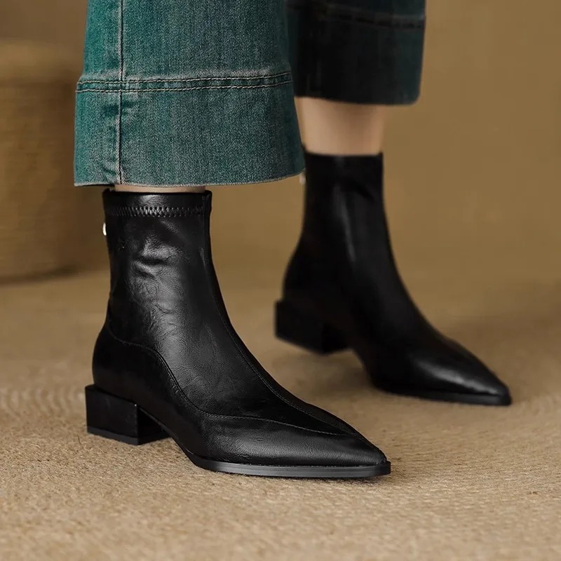 Fashion Vintage Thick Heels Wo - Vintage Fashion De avaliação e preço