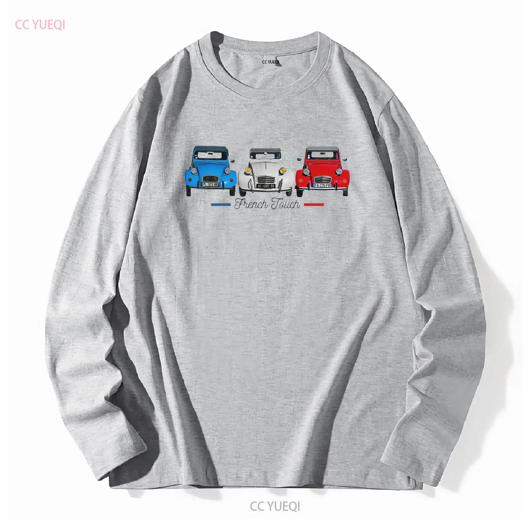 Two horses 2 CV T Shirt cotton - French Vintage Fashion avaliação e preço