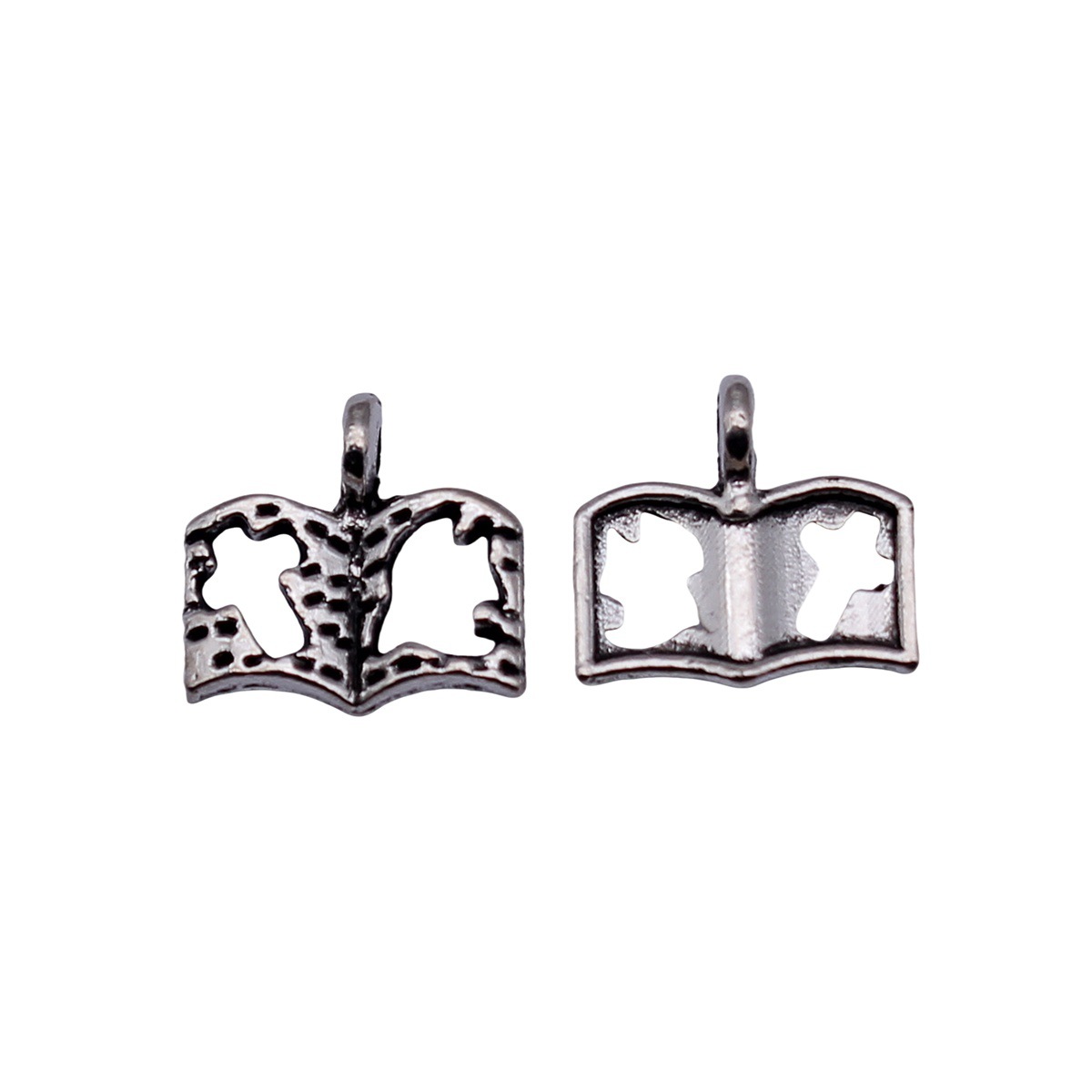 80pcs 11x11mm(0.43x0.43inch) A - Vintage Fashion Books avaliação e preço