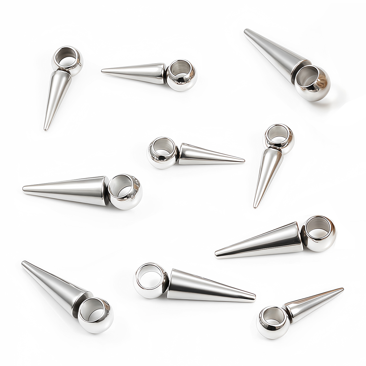 10pcs Retro Cone Charms Pendan - Vintage Fashion Tumblr avaliação e preço