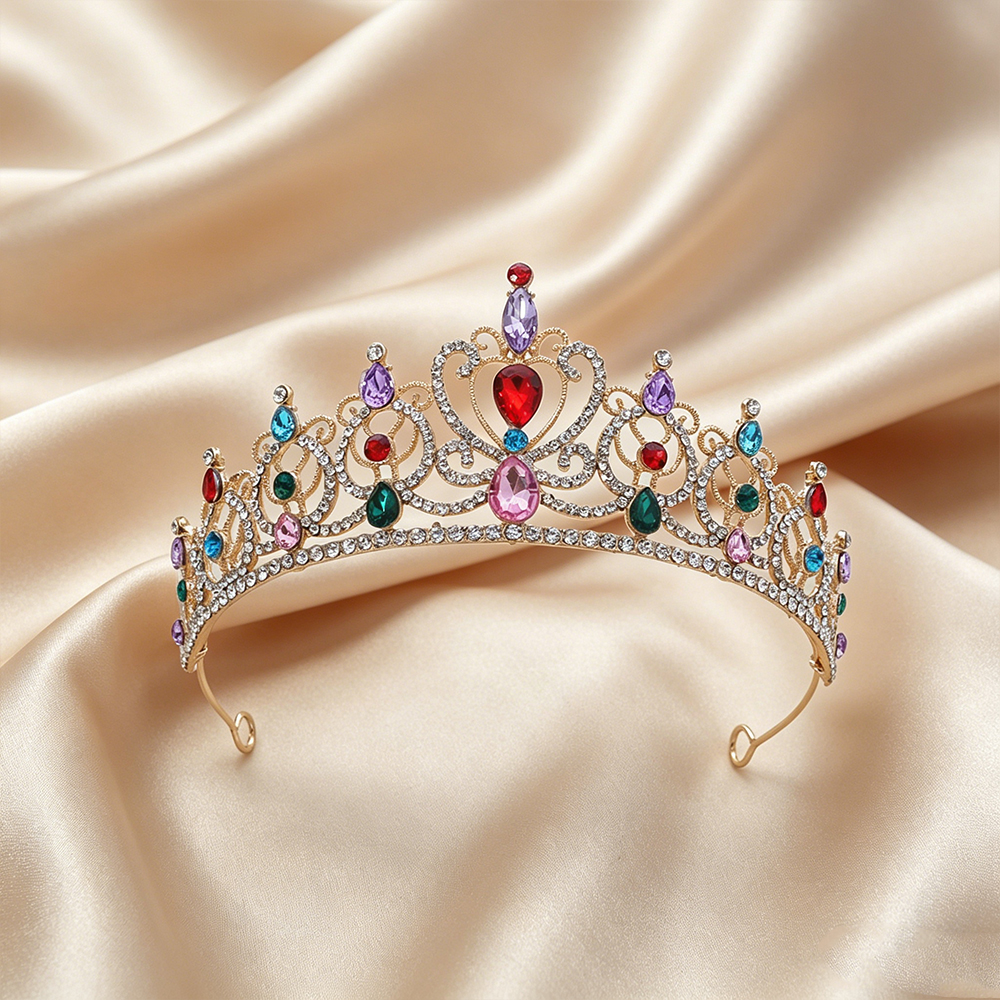 Luxury Vintage Gold Tiara Crow - Vintage Fashion Accessories avaliação e preço