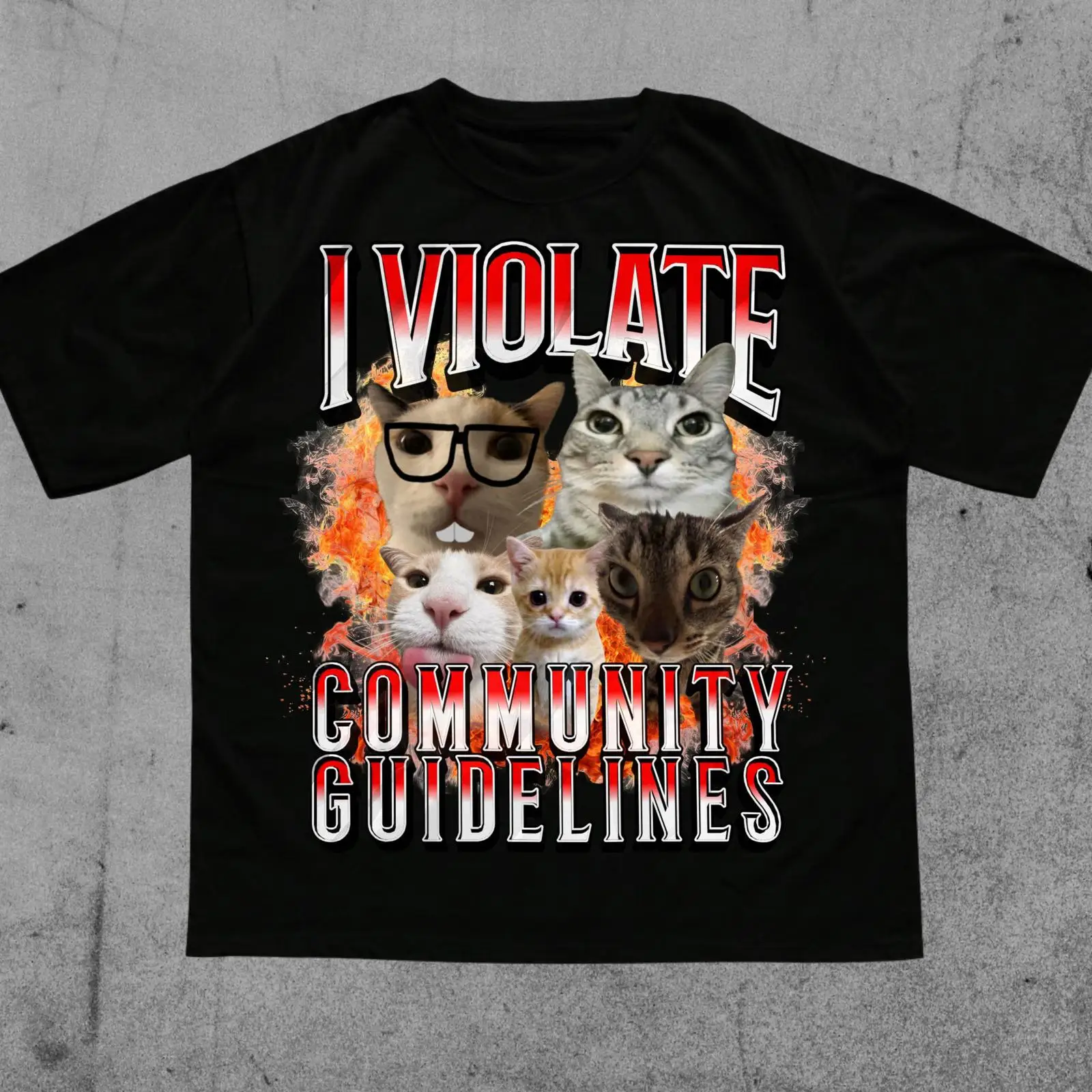 I Violate Community Guidelines - Vintage Fashion Gen Z avaliação e preço