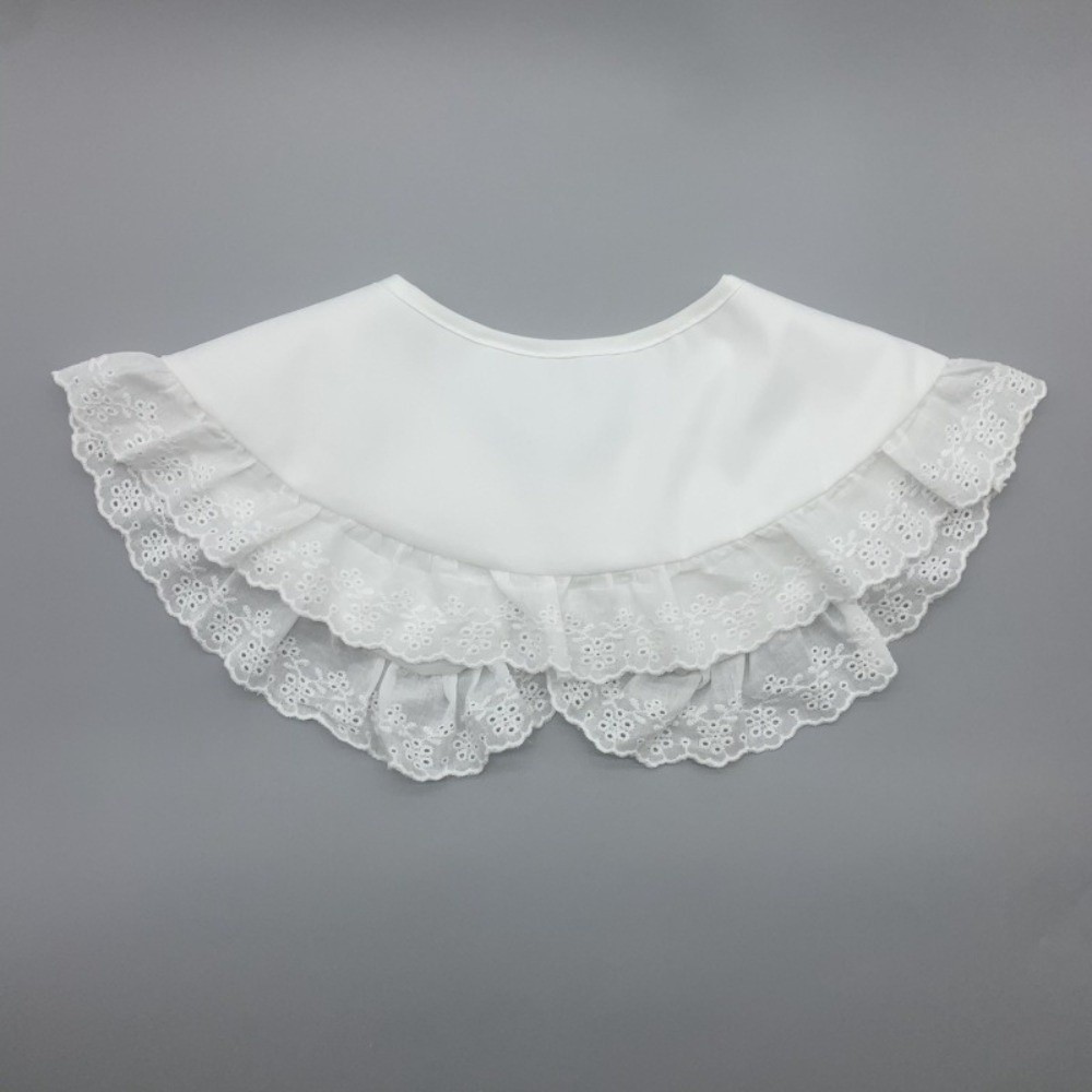 Fashion White Lace Fake Collar - Vintage Fashion Style Female avaliação e preço
