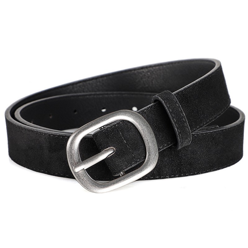 Ladies' belt, imitation suede- - Vintage Fashion Look avaliação e preço