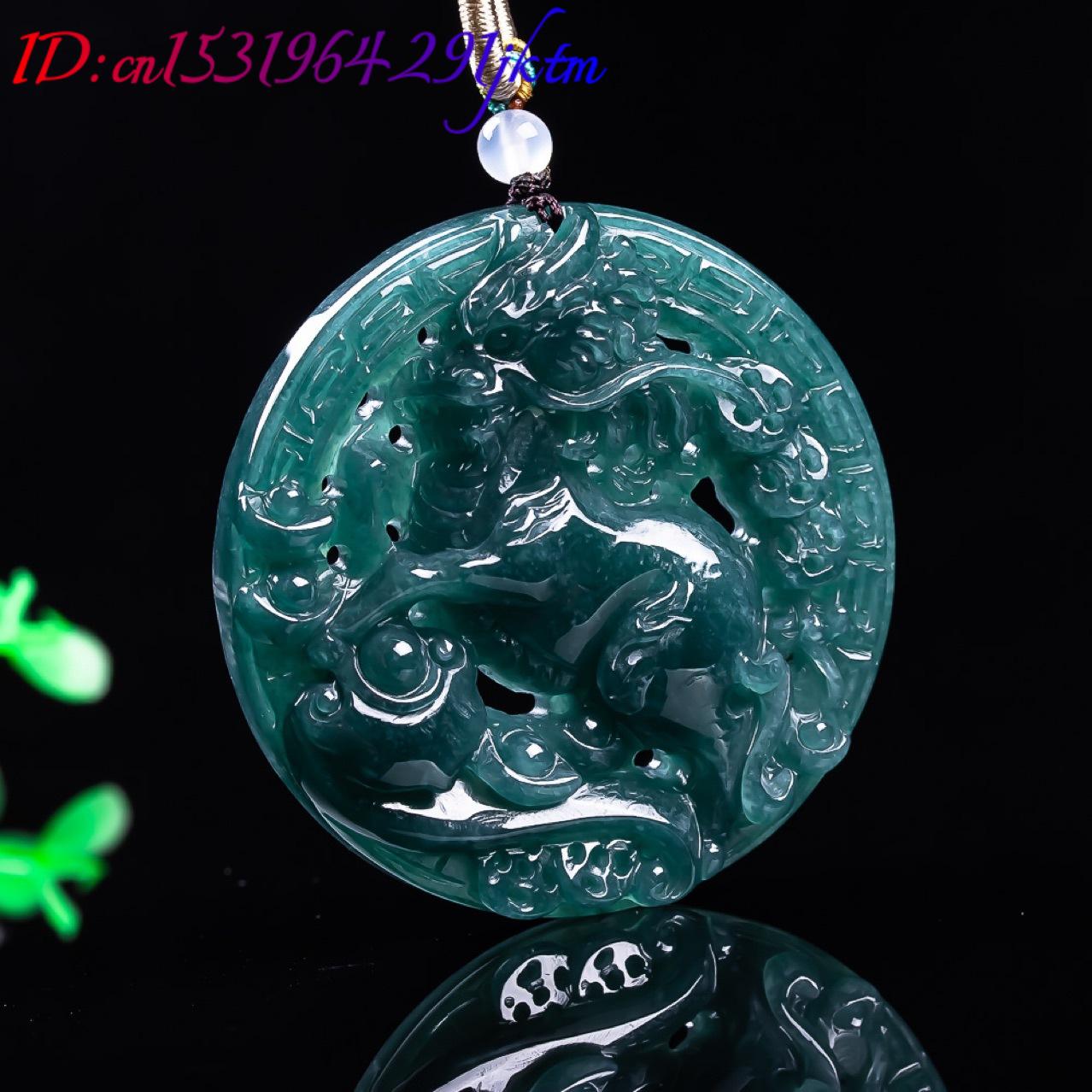 Burmese Jadeite Dragon Pendant - Vintage Fashion Accessories avaliação e preço