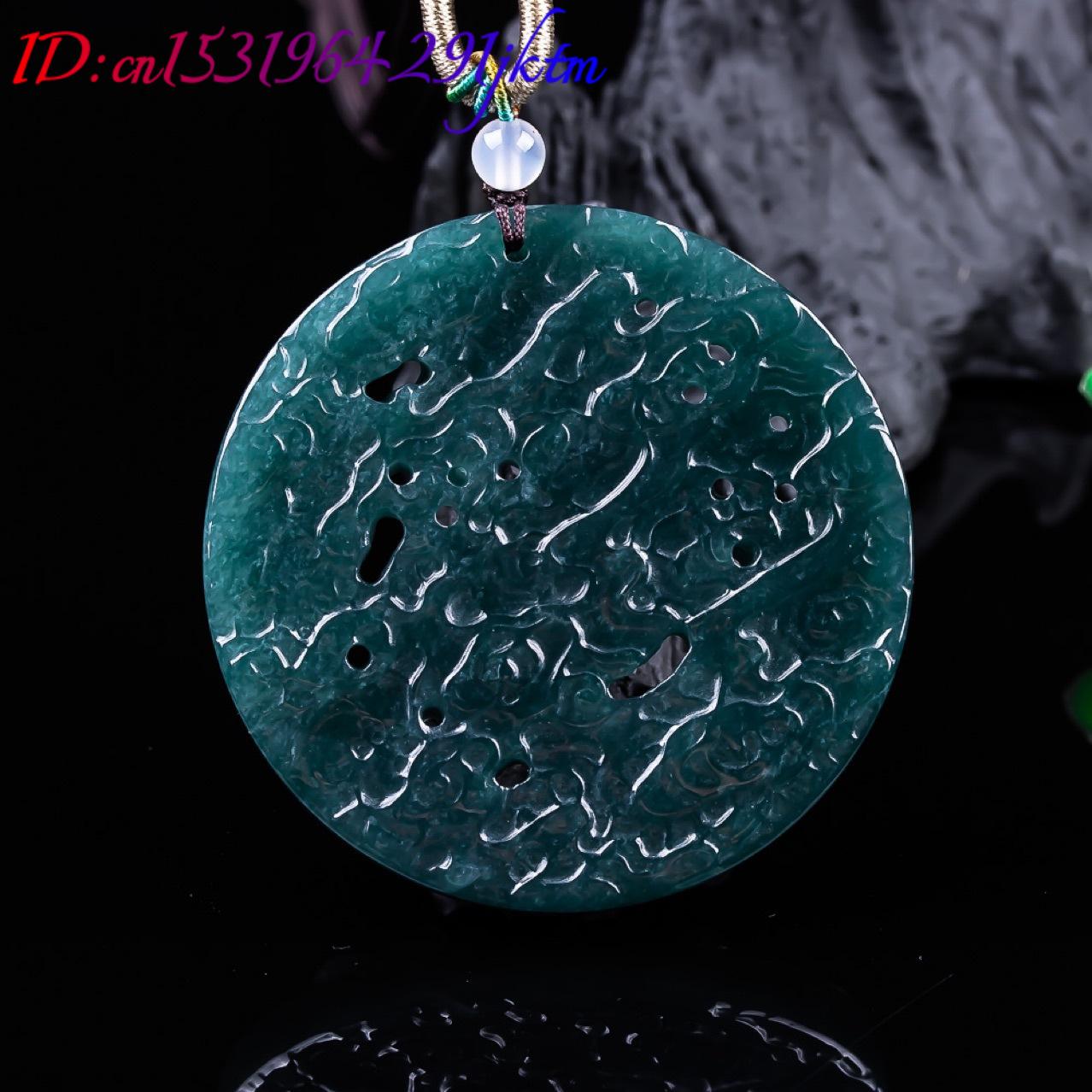 Burmese Jadeite Dragon Pendant - Vintage Fashion Accessories avaliação e preço