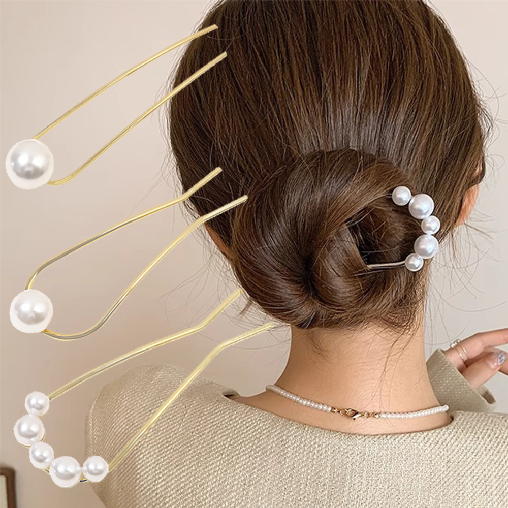New Metal Vintage U Shape Hair - Vintage Fashion Accessories avaliação e preço