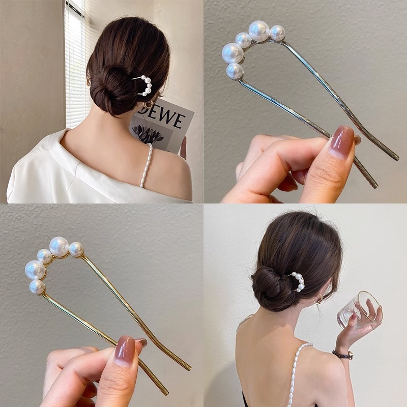 New Metal Vintage U Shape Hair - Vintage Fashion Accessories avaliação e preço