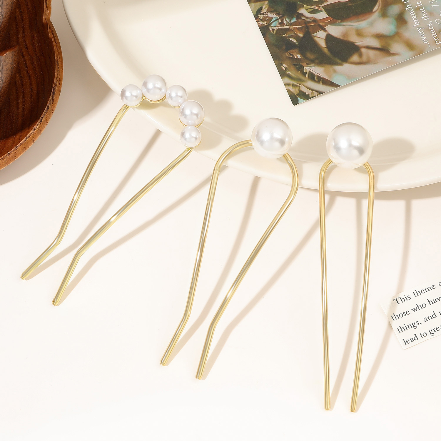 New Metal Vintage U Shape Hair - Vintage Fashion Accessories avaliação e preço