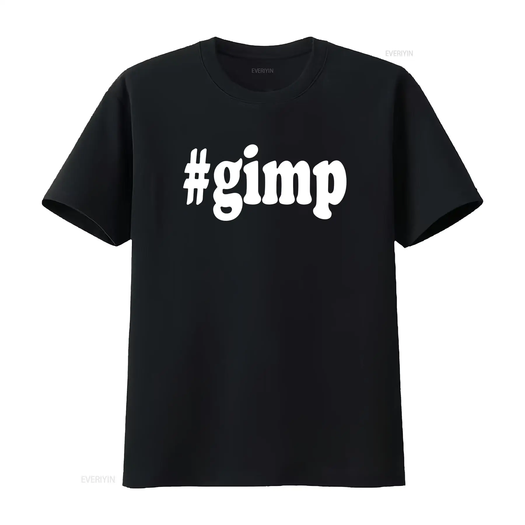 gimp T shirt Hashtag Funny Bla - Vintage Fashion Hashtags avaliação e preço