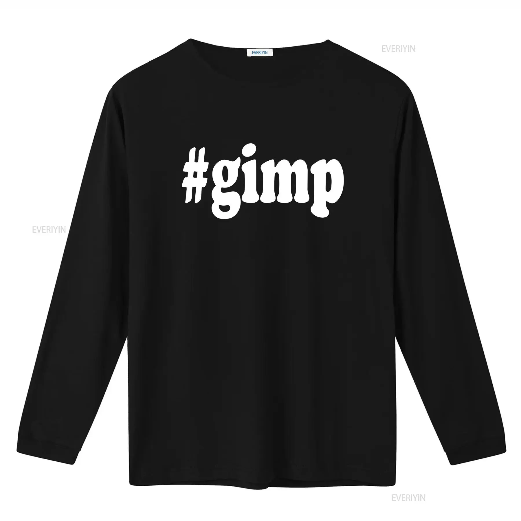 gimp T shirt Hashtag Funny Bla - Vintage Fashion Hashtags avaliação e preço