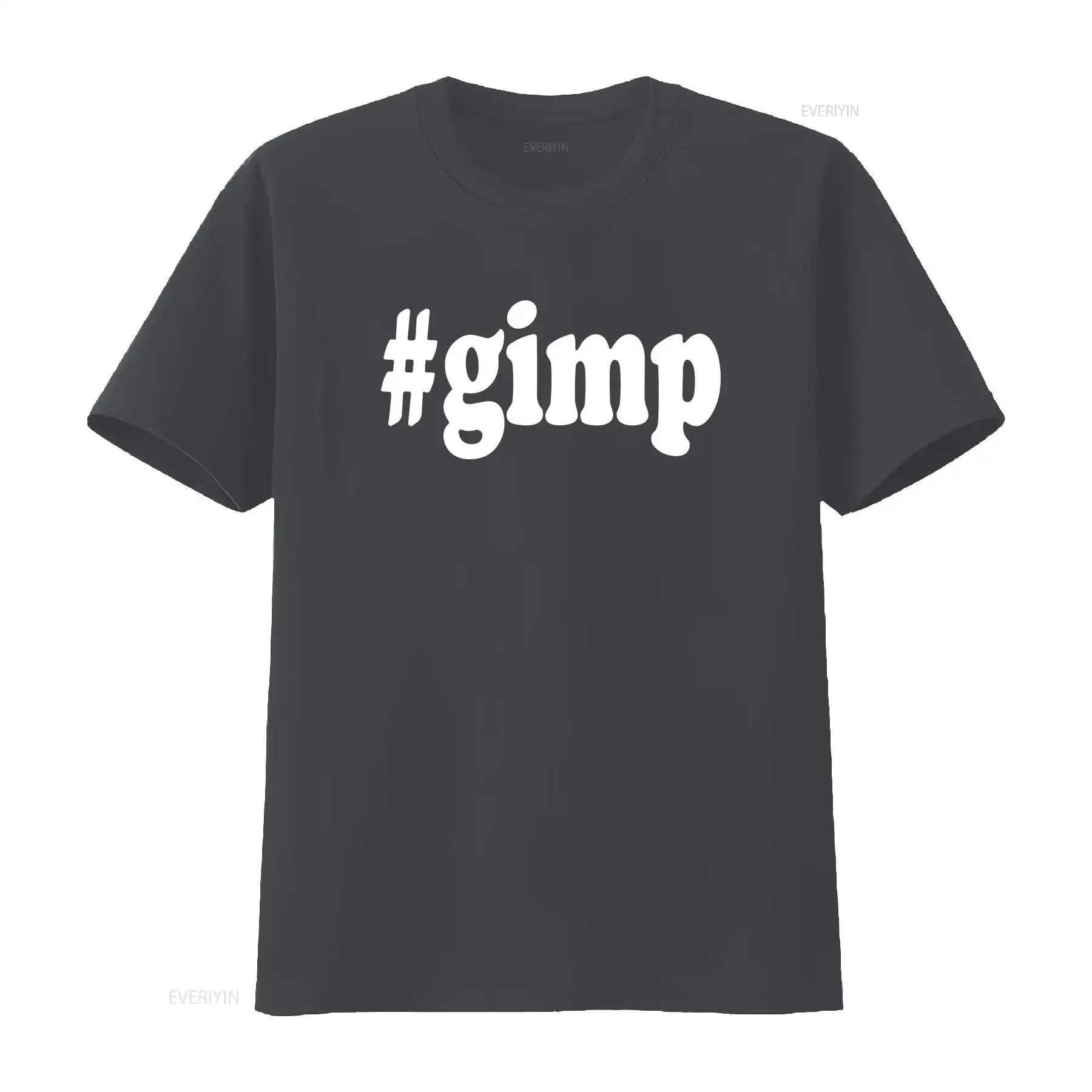 gimp T shirt Hashtag Funny Bla - Vintage Fashion Hashtags avaliação e preço