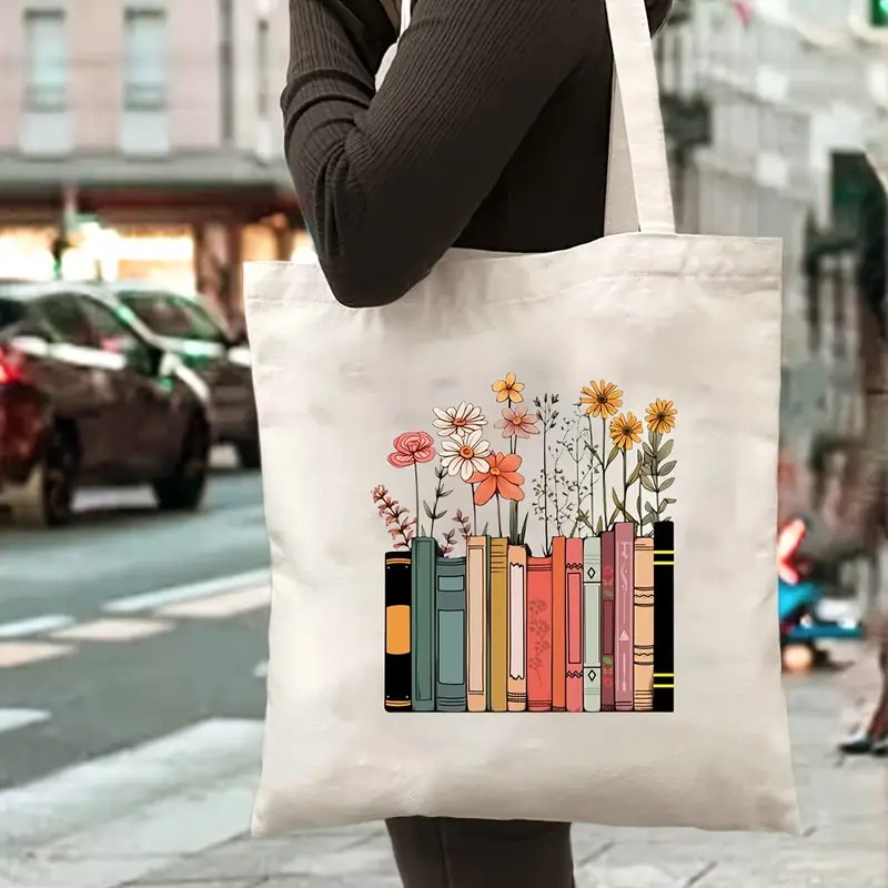 Book Floral Pattern Canvas Tot - Vintage Fashion Books avaliação e preço