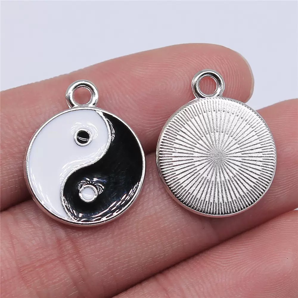 10/20pcs Alloy Tai Chi Charms  - Vintage Fashion Tumblr avaliação e preço