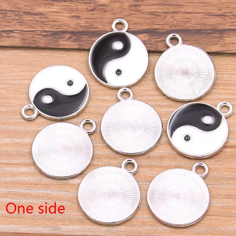 10/20pcs Alloy Tai Chi Charms  - Vintage Fashion Tumblr avaliação e preço
