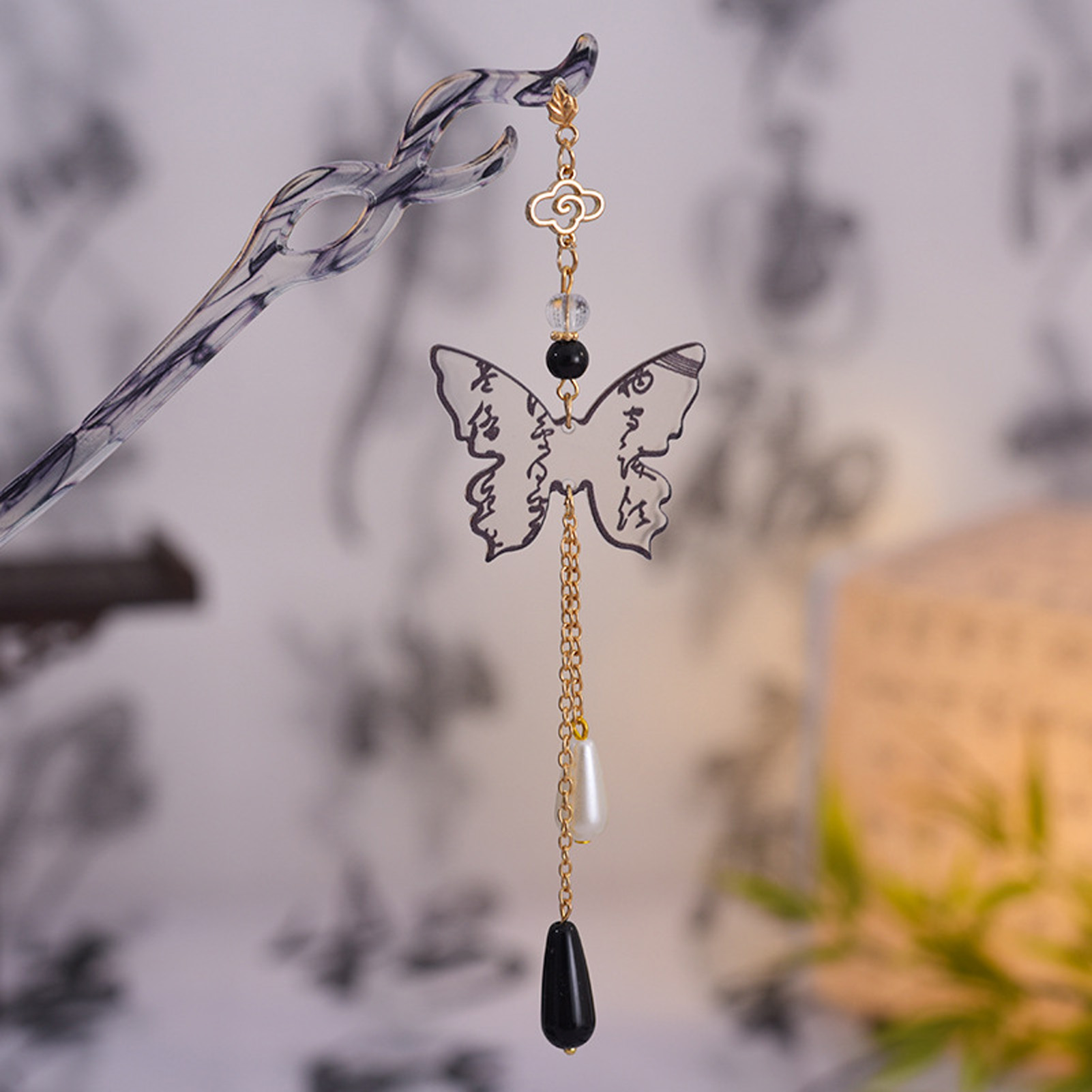 Vintage Wooden Hairpin For Wom - Vintage Fashion Accessories avaliação e preço