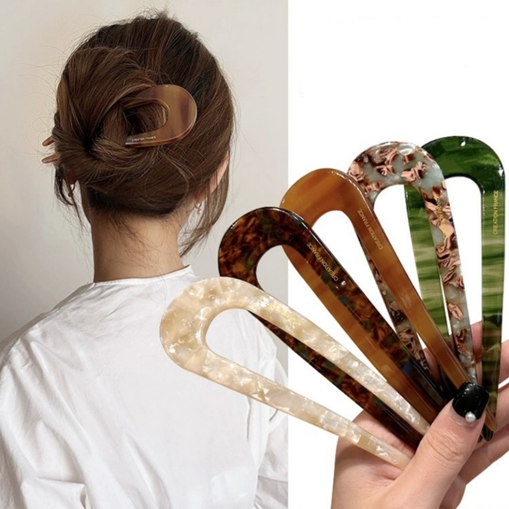 U Shape Hairpins Women French  - French Vintage Fashion avaliação e preço