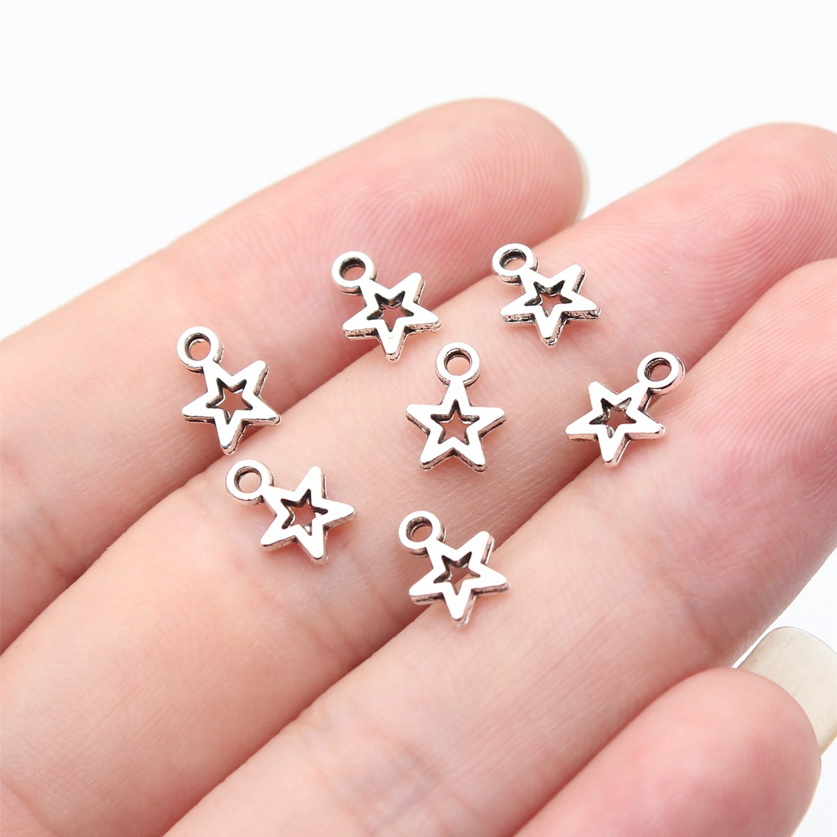 80pcs 8.5x6.2mm(0.33x0.24inch) - Vintage Fashion Tumblr avaliação e preço