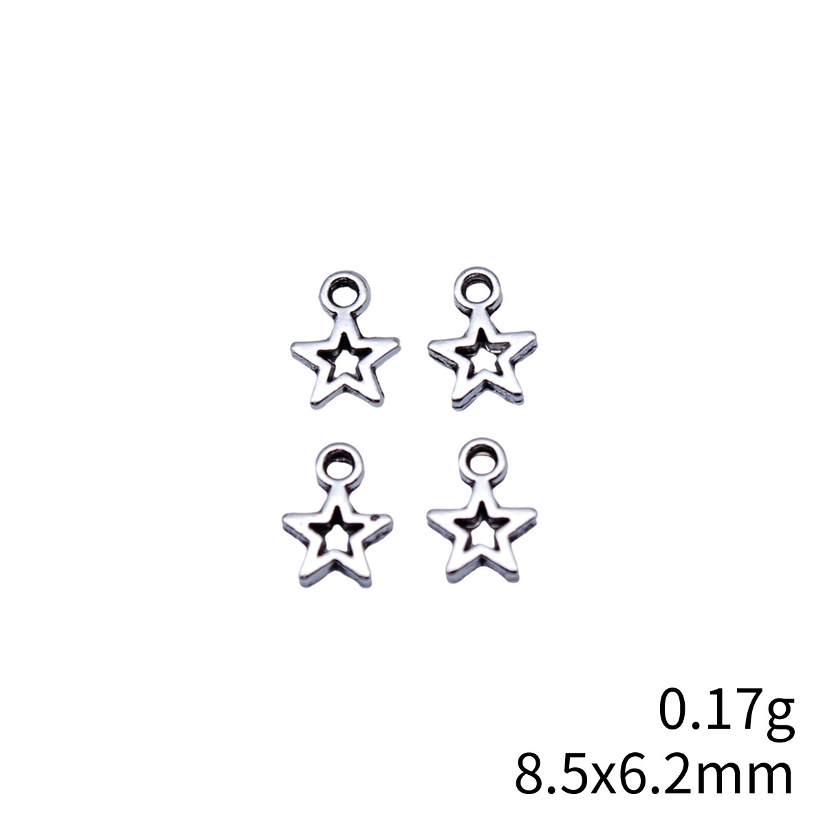 80pcs 8.5x6.2mm(0.33x0.24inch) - Vintage Fashion Tumblr avaliação e preço