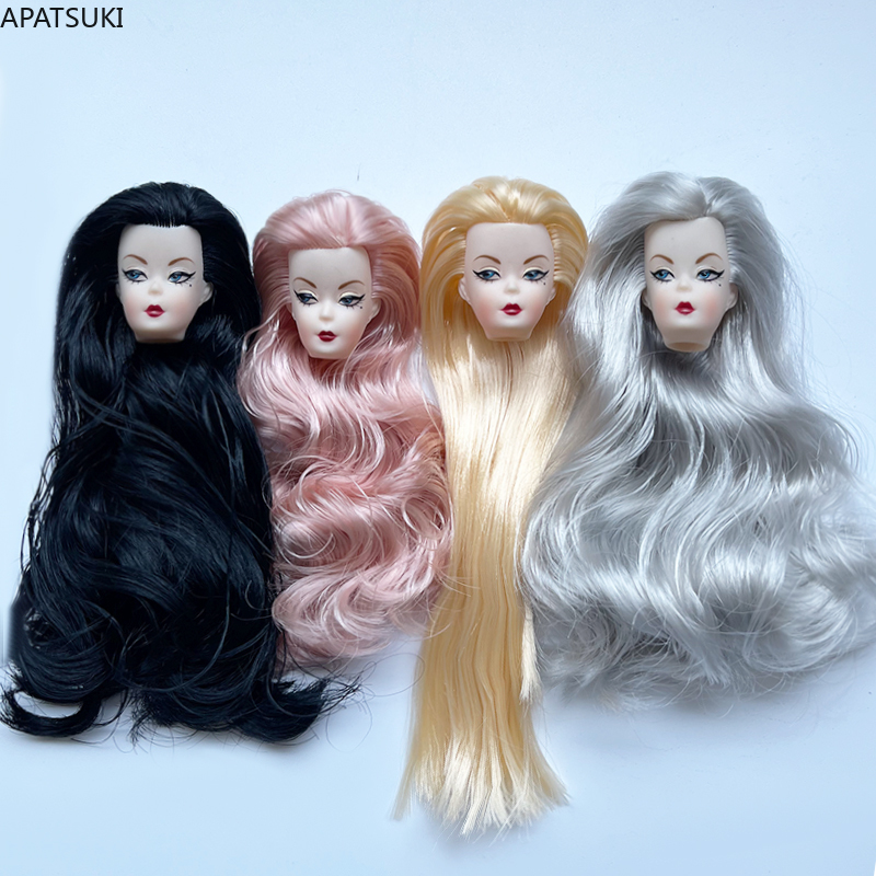 Blue Eye Wavy Curls Hair Doll  - Vintage Fashion Doll avaliação e preço