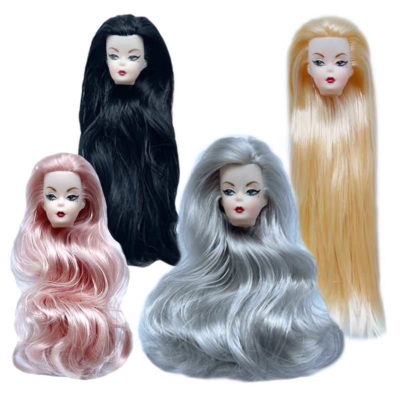 Blue Eye Wavy Curls Hair Doll  - Vintage Fashion Doll avaliação e preço
