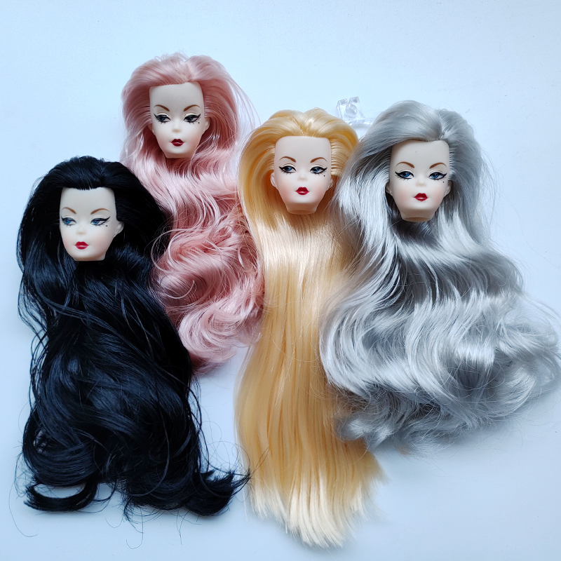 Blue Eye Wavy Curls Hair Doll  - Vintage Fashion Doll avaliação e preço
