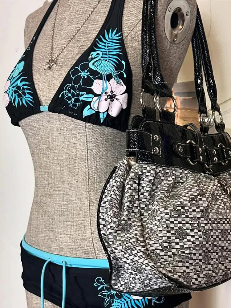 Vintage Flower print Cutie set - Vintage Fashion Style Female avaliação e preço