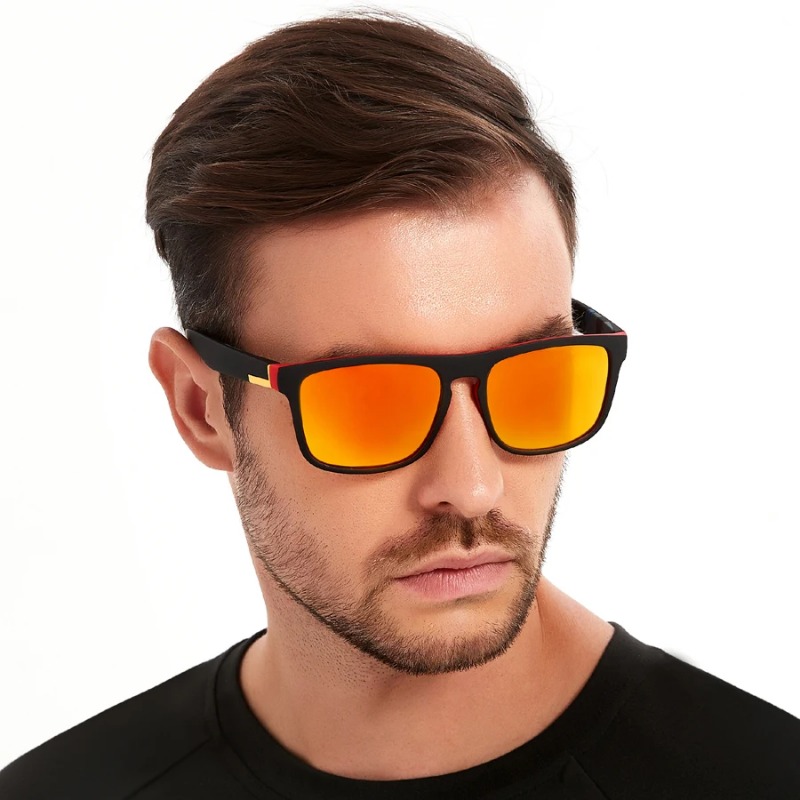 Fashion Vintage Square Sports  - Vintage Fashion Glasses avaliação e preço