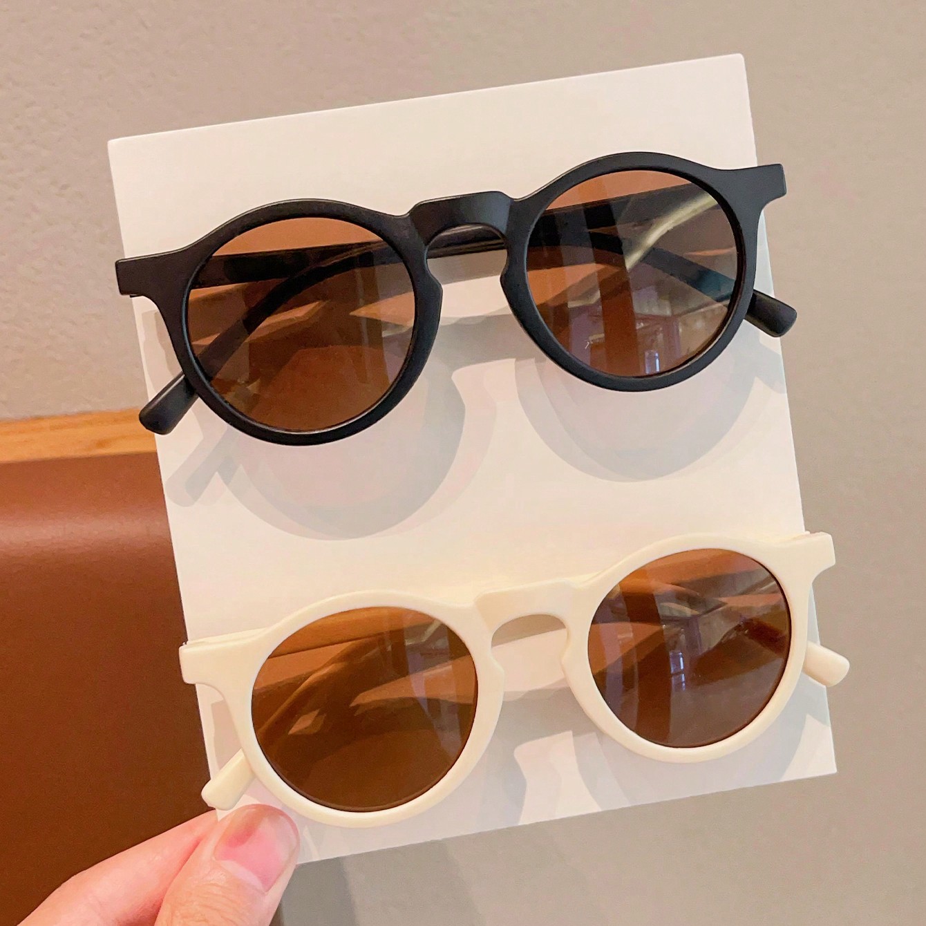 2Pcs  Cute Newest  Vintage Irr - Vintage Fashion Glasses avaliação e preço