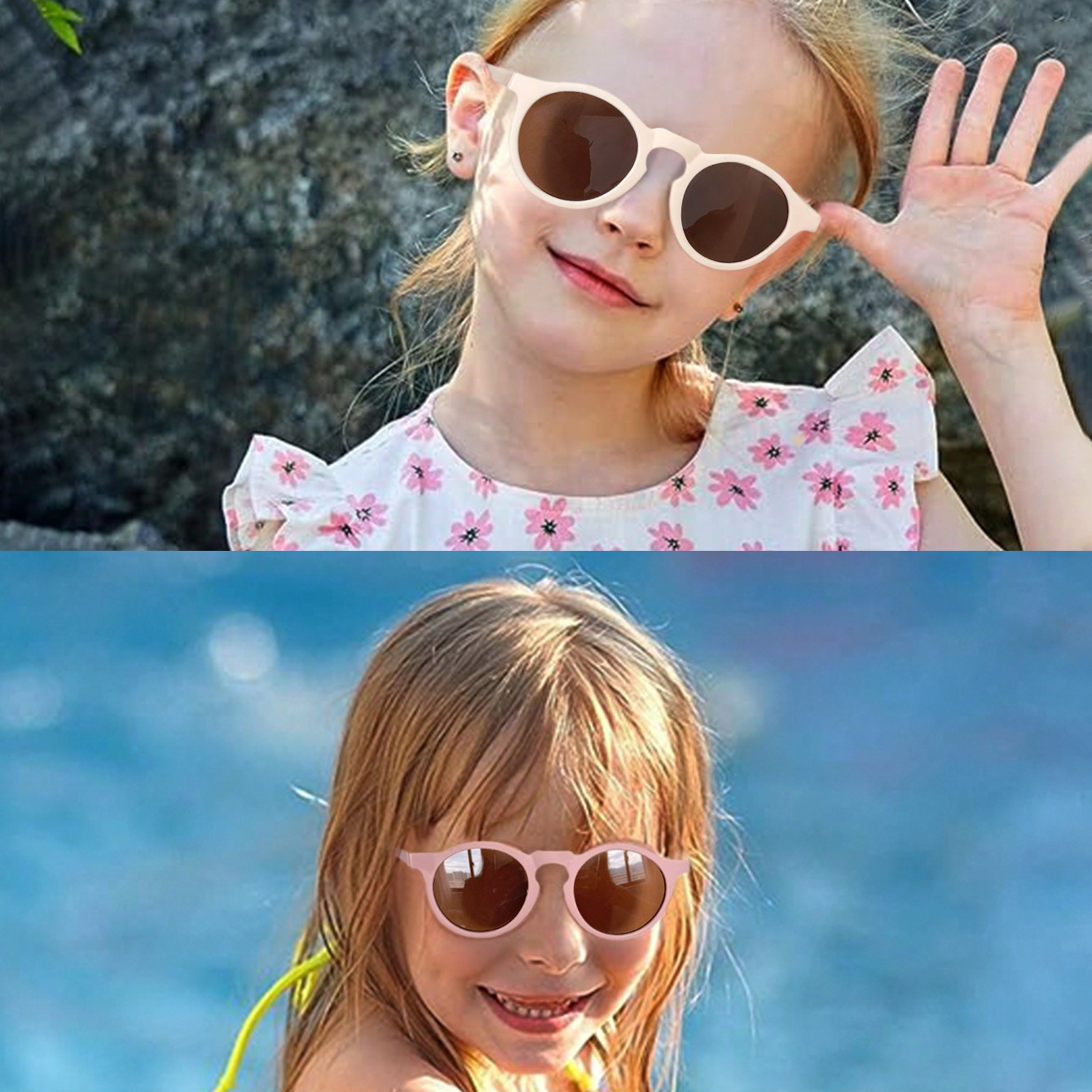 2Pcs  Cute Newest  Vintage Irr - Vintage Fashion Glasses avaliação e preço