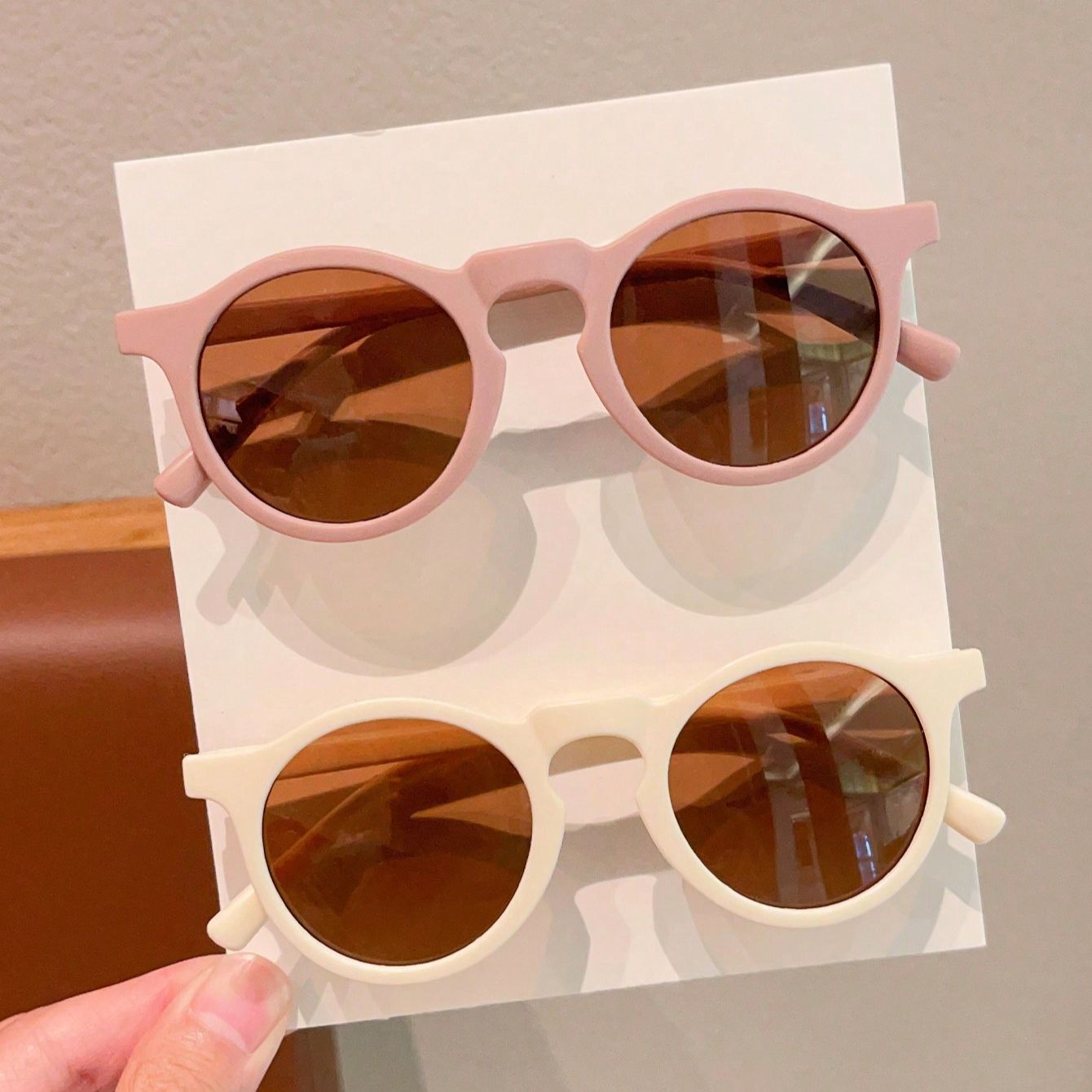 2Pcs  Cute Newest  Vintage Irr - Vintage Fashion Glasses avaliação e preço