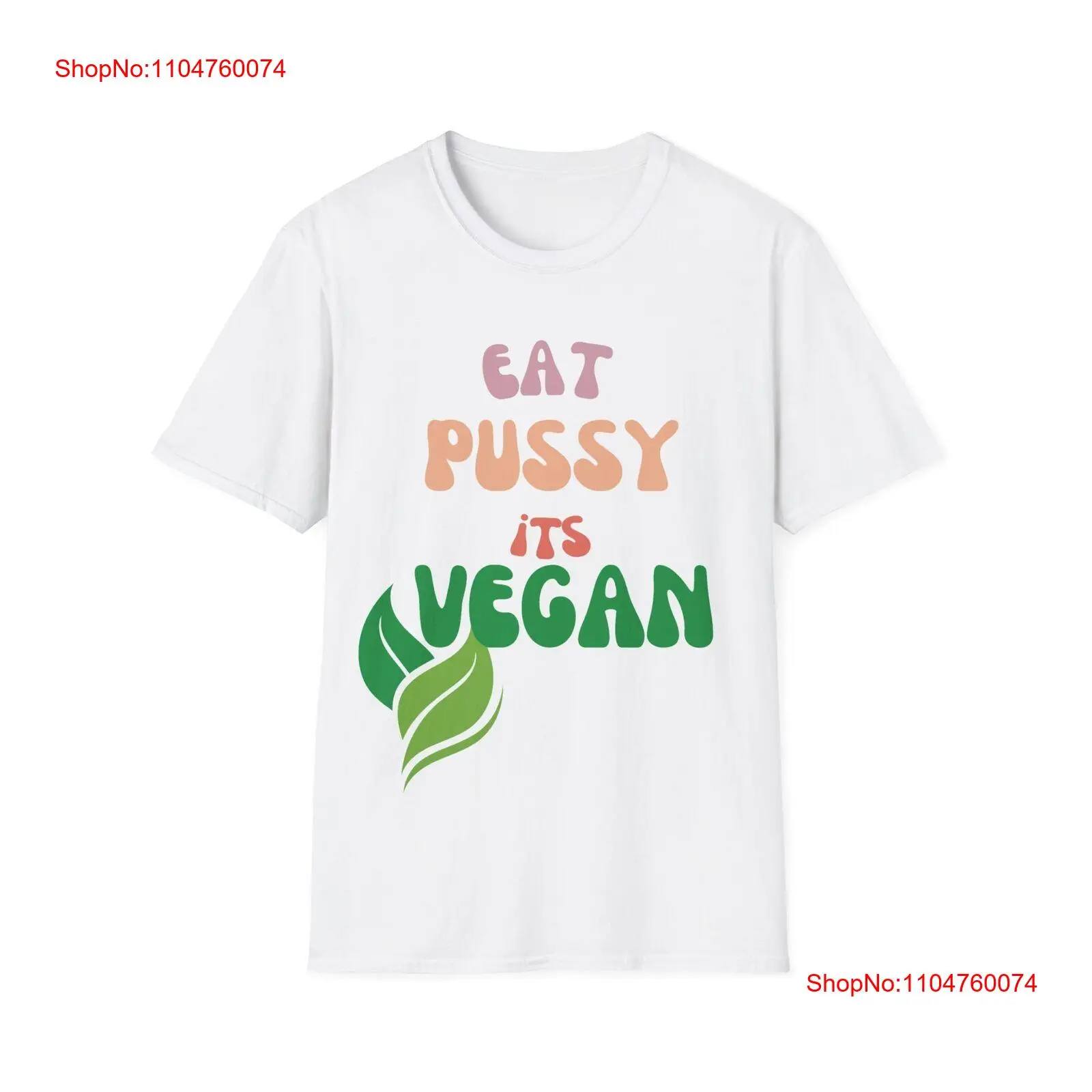 Eat pussy its vegan Meme T Shi - Vintage Fashion Gen Z avaliação e preço