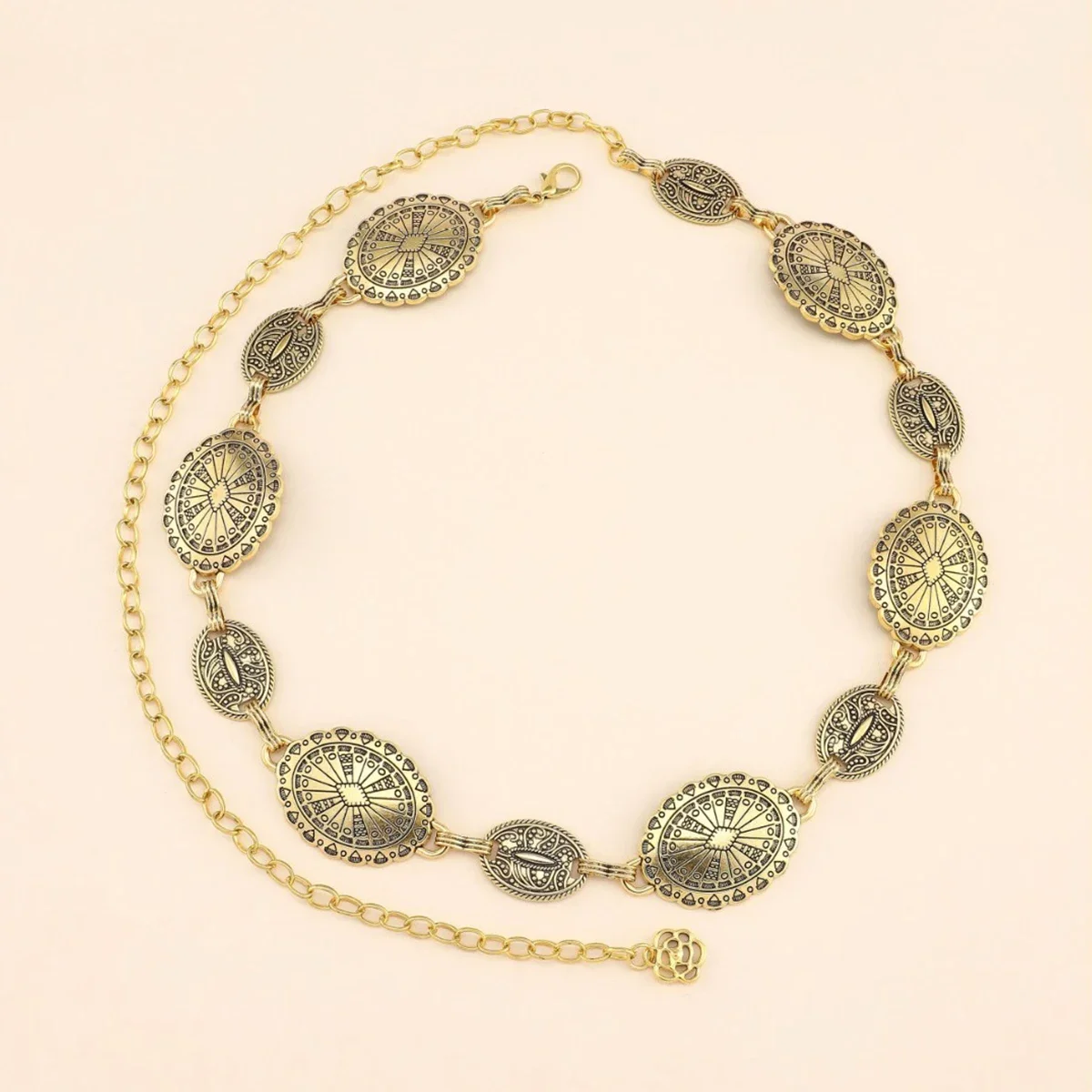 2025 New Fashion Vintage Oval  - Vintage Fashion Style Female avaliação e preço