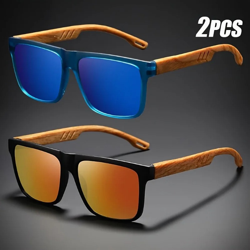 1/2pcs Vintage Square Casual M - Vintage Fashion Glasses avaliação e preço