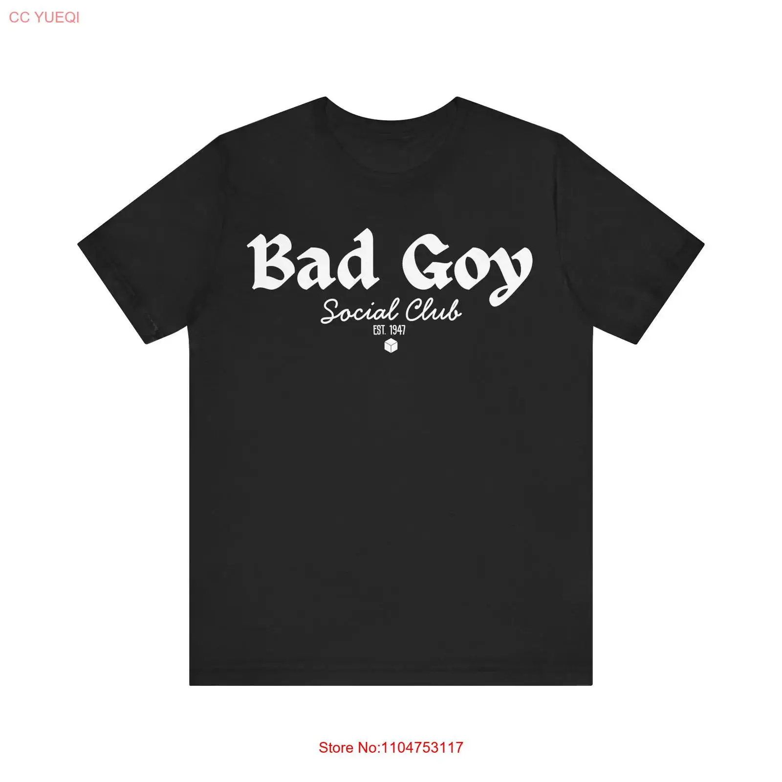 Bad Goy Not Your Slave Social  - Vintage Fashion Club avaliação e preço